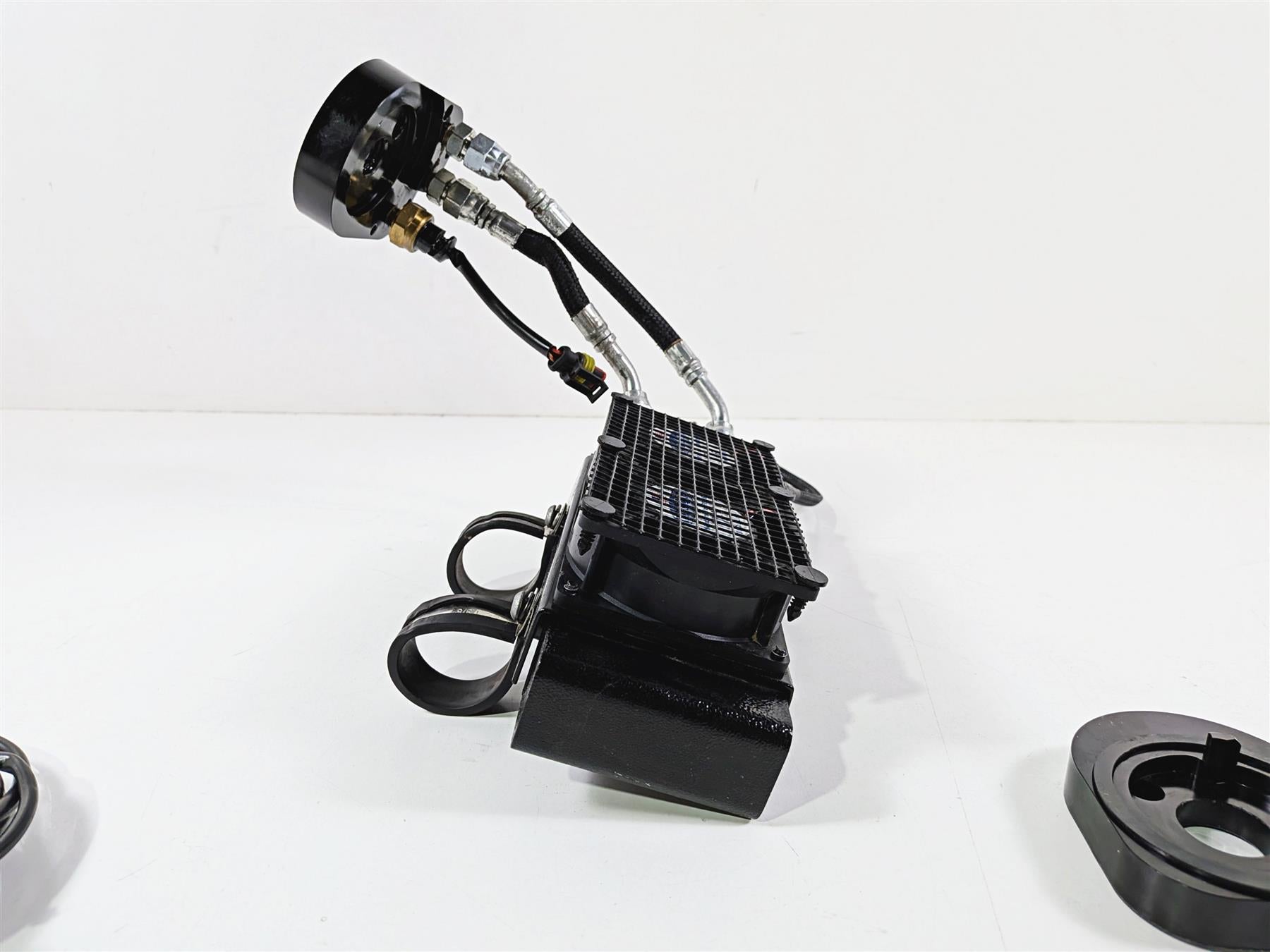 2014 Harley Touring FLHTK Electra Glide Ultracool Oil Cooler & Fan Set-Mototech271