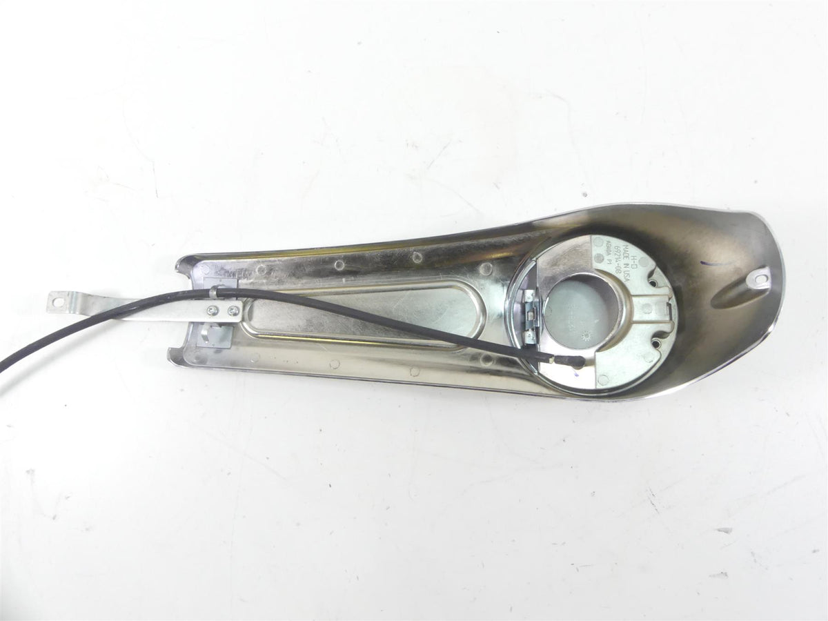 2012 Harley Touring FLHX Street Glide Chrome Tank Cover Console Dash 69214-08 {{ shop.shopifyCountryName }} - Mototech271