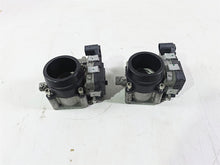Load image into Gallery viewer, 2015 Ducati Hypermotard 821 SP Throttle Body Bodies Fuel Injection Set 28240903A
