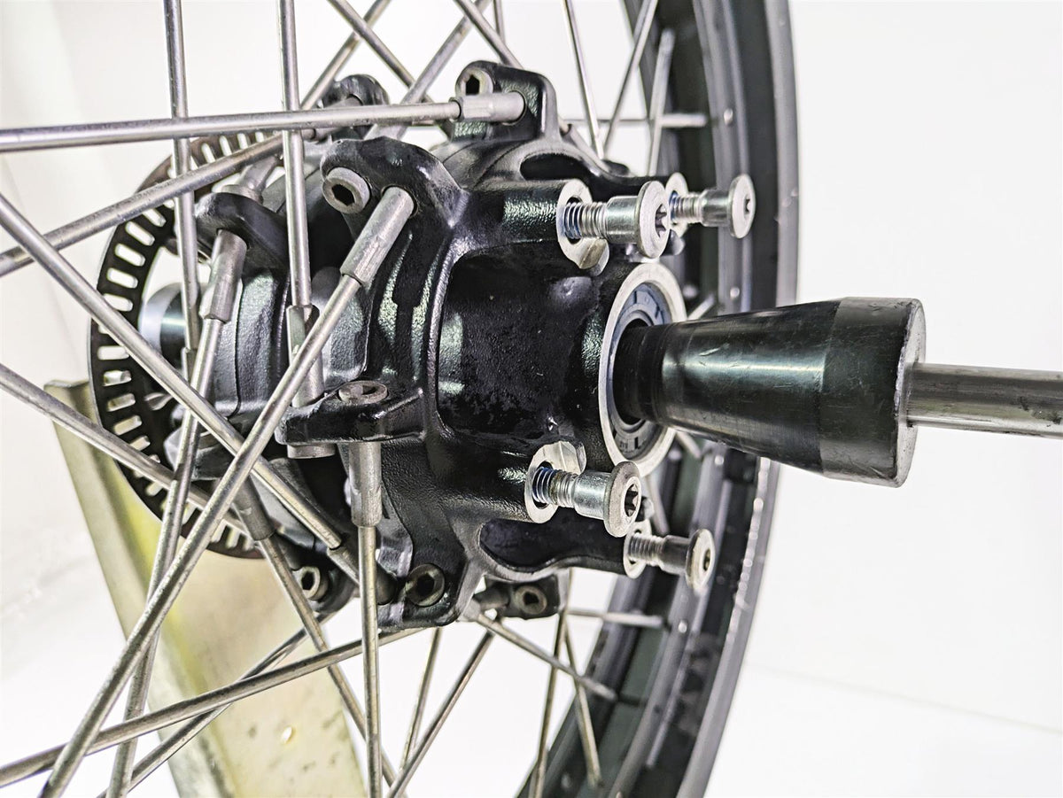 2015 Triumph Tiger Explorer XC Saxess 19x2.5 Dented Front Wheel Rim T2002300 {{ shop.shopifyCountryName }} - Mototech271
