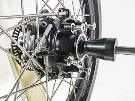 2015 Triumph Tiger Explorer XC Saxess 19x2.5 Dented Front Wheel Rim T2002300 {{ shop.shopifyCountryName }} - Mototech271