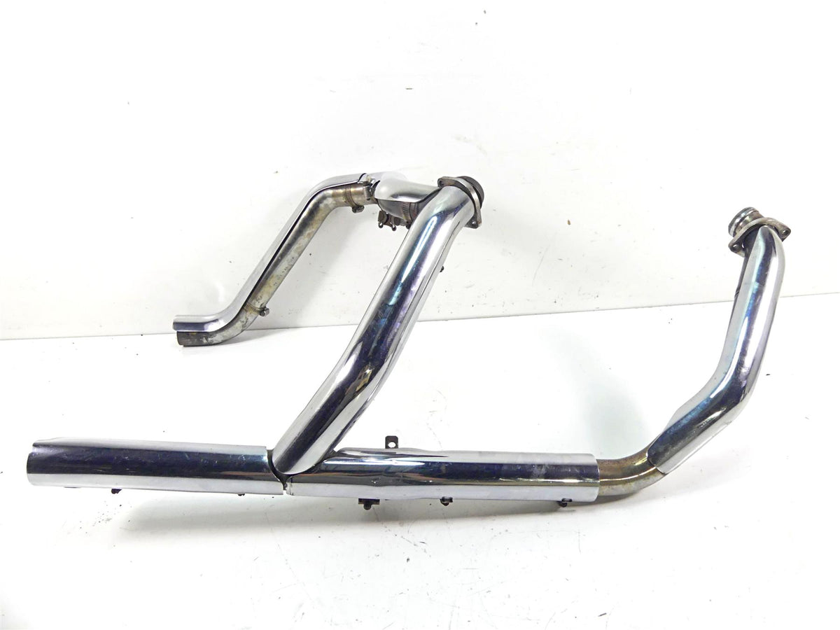 2006 Harley Touring FLHTCU SE E-Glide Oem Exhaust Header Manifold Set 65626-98A {{ shop.shopifyCountryName }} - Mototech271