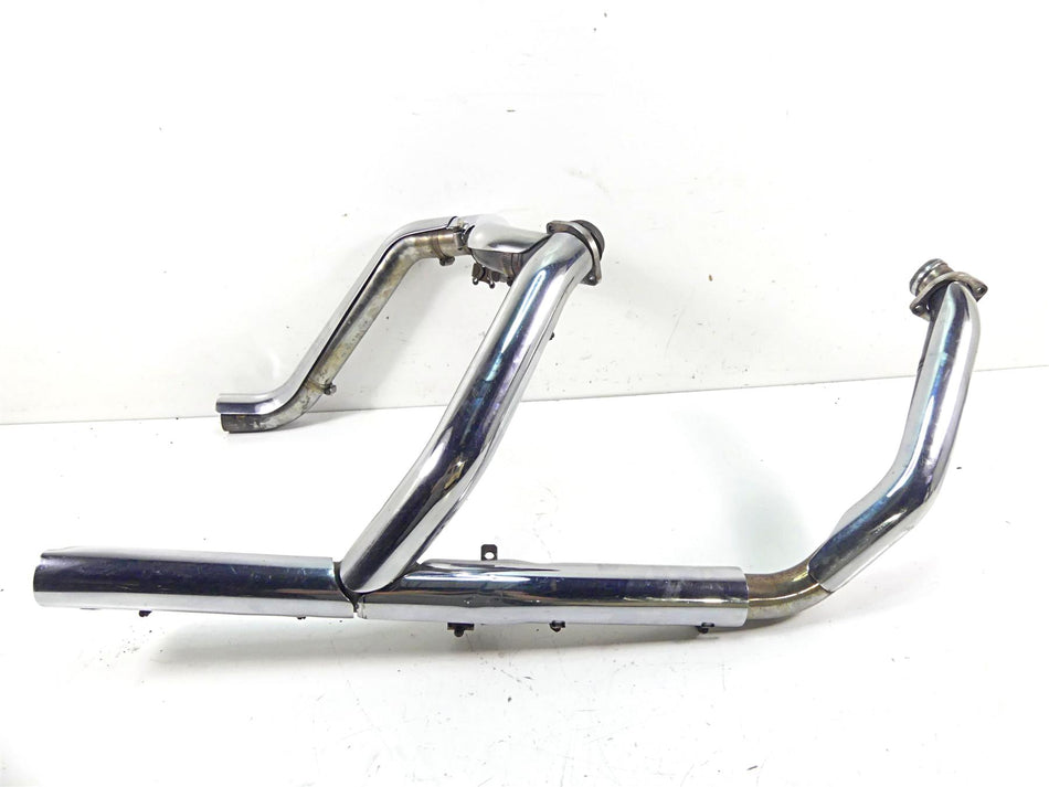 2006 Harley Touring FLHTCU SE E-Glide Oem Exhaust Header Manifold Set 65626-98A {{ shop.shopifyCountryName }} - Mototech271