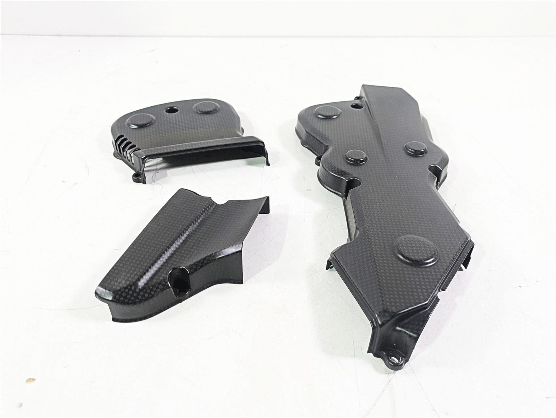 2015 Ducati Hypermotard 821 SP Carbon Fiber Timing Cover Set 24511411A 24511101B {{ shop.shopifyCountryName }} - Mototech271