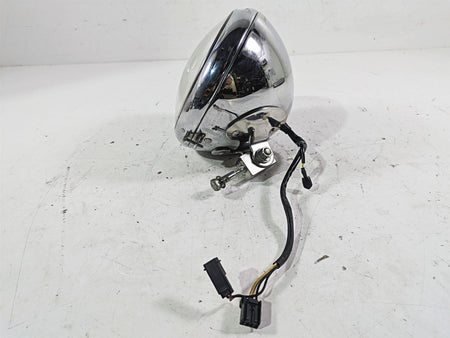 2005 Harley Softail FLSTFSE CVO Fat Boy Headlight Lamp & Bracket -Read 67903-00A {{ shop.shopifyCountryName }} - Mototech271