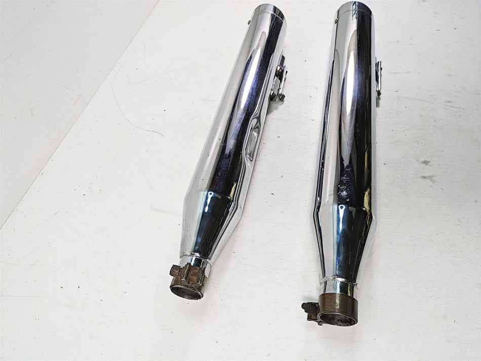 2010 Harley Touring FLHTCU Electra Glide Power House 4" Slip-On Mufflers 97122 {{ shop.shopifyCountryName }} - Mototech271