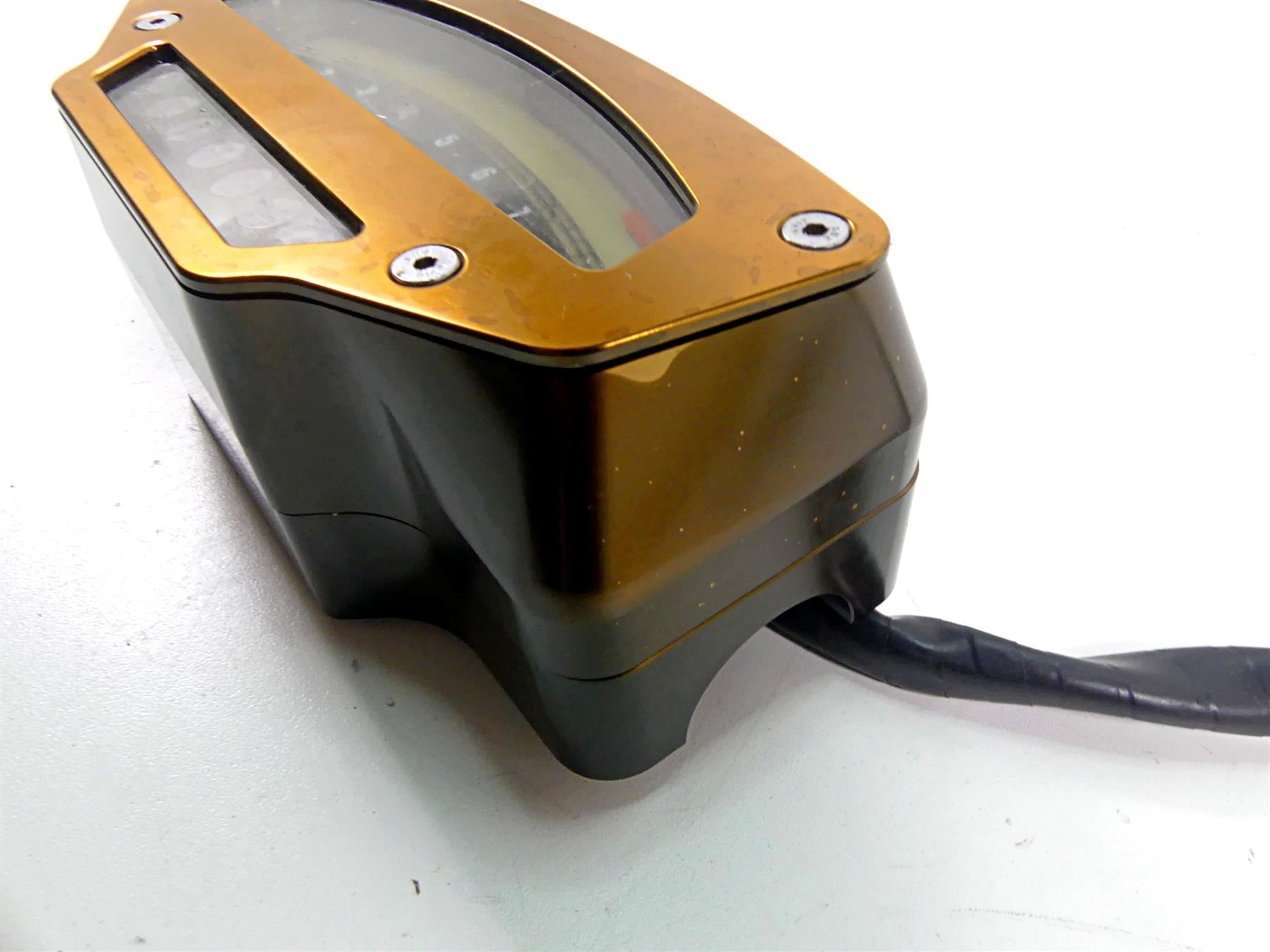 2008 Suzuki M109R VZR1800 Tachometer Tach + Cnc Handlebar Housing 34220-48G11 {{ shop.shopifyCountryName }} - Mototech271