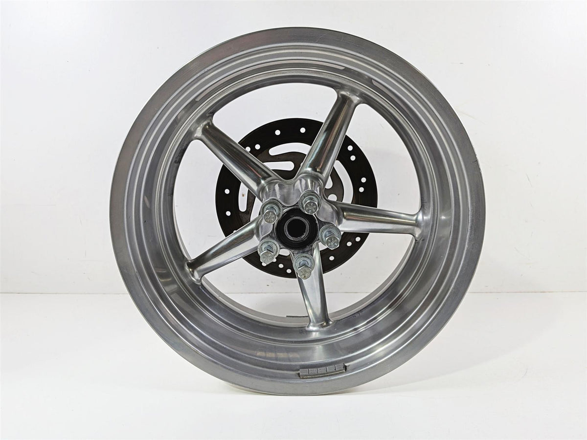 2009 Harley FXCWC Softail Rocker Straight 18x8 Rear Wheel Rim - Runout 41501-08 {{ shop.shopifyCountryName }} - Mototech271