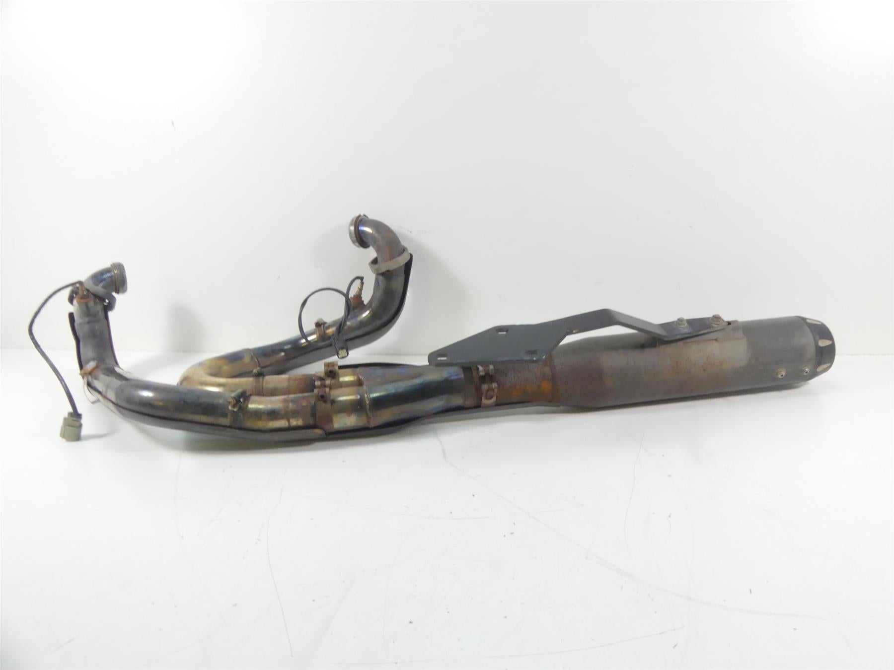 2013 Harley Davidson VRSCF Muscle Bassani Road Rage Power Exhaust System 1V38RB {{ shop.shopifyCountryName }} - Mototech271