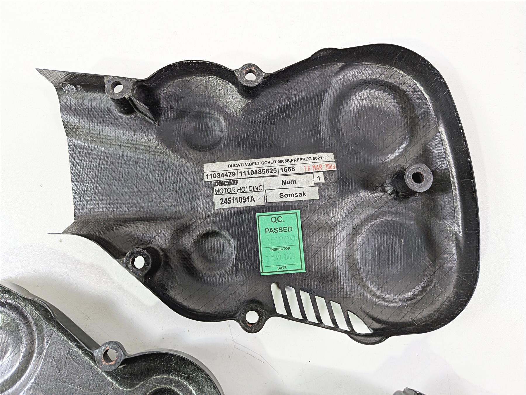 2011 Ducati Streetfighter 1098 S Carbon Fiber Timing Cover 24511091A 24511081A {{ shop.shopifyCountryName }} - Mototech271