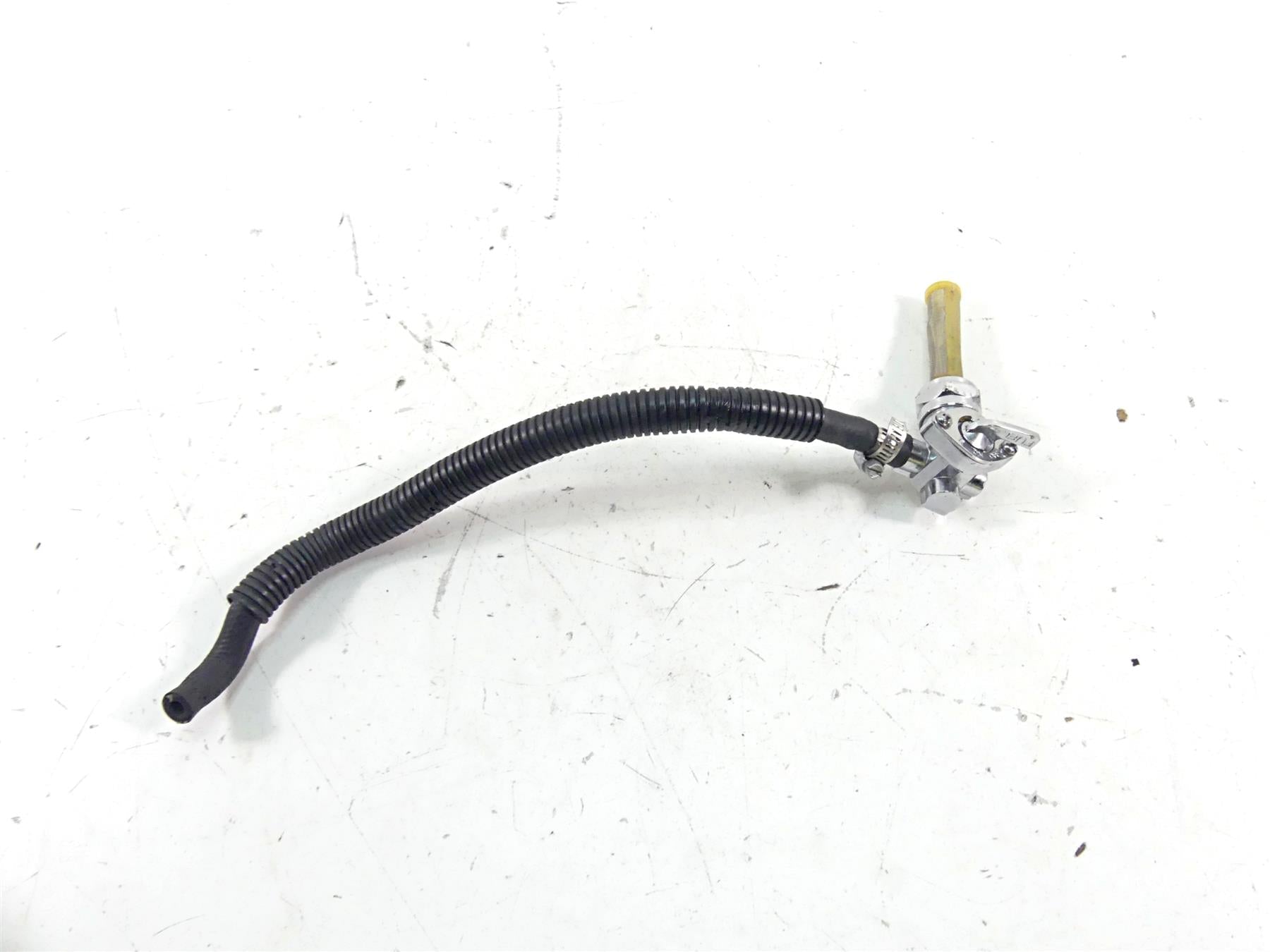2002 Harley Touring FLHTC Electra Glide Chrome Fuel Gas Valve Petcock 61338-02 {{ shop.shopifyCountryName }} - Mototech271