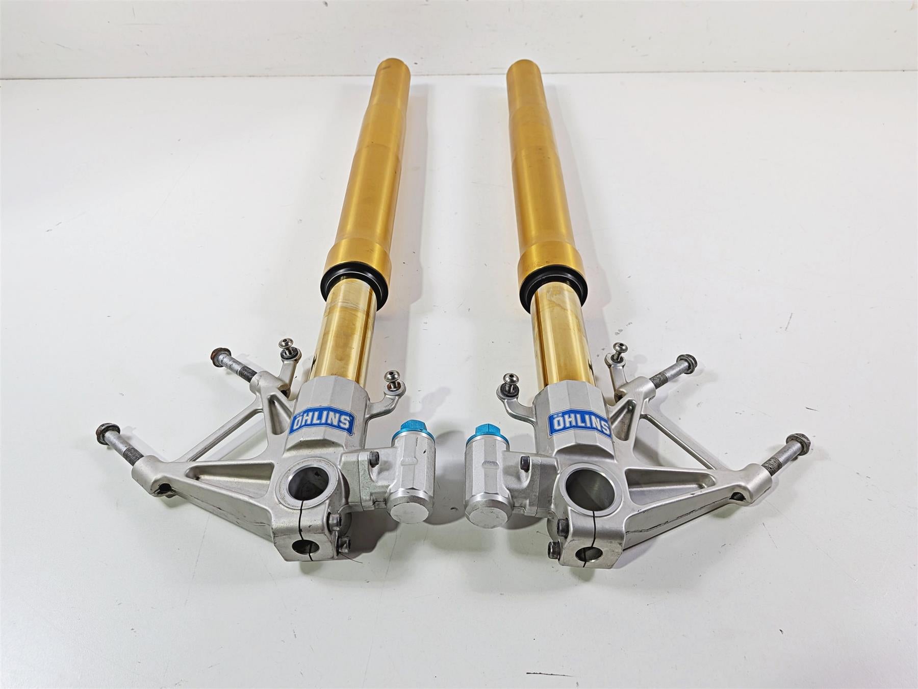 2008 Aprilia RSVR 1000 Factory Ohlins Front Fork Leg Set AP8163062 AP8163063 {{ shop.shopifyCountryName }} - Mototech271