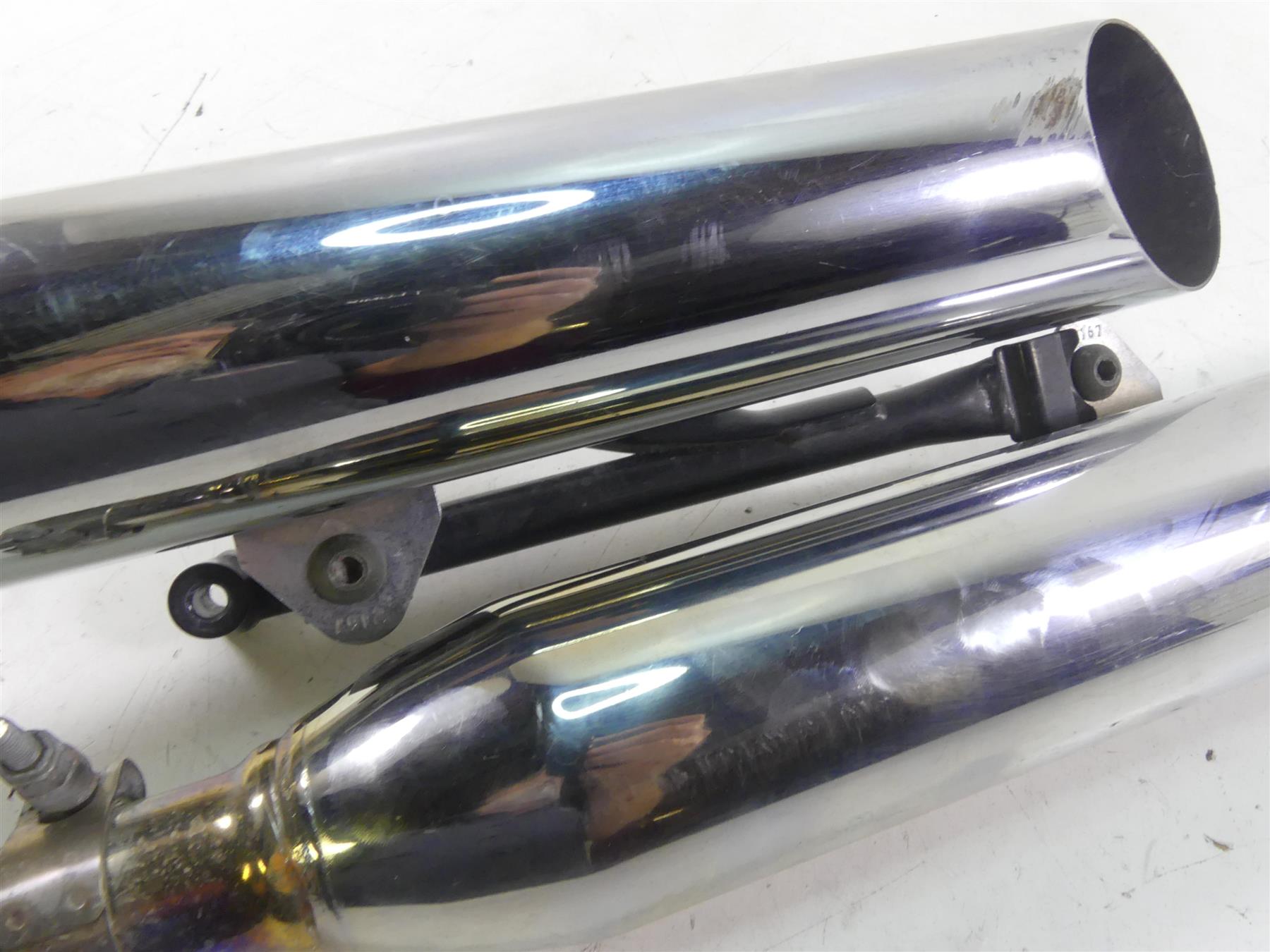 2002 Yamaha XVS1100 V-Star Cobra Slip-On Slashcut Exhaust Muffler Set 2167SC {{ shop.shopifyCountryName }} - Mototech271
