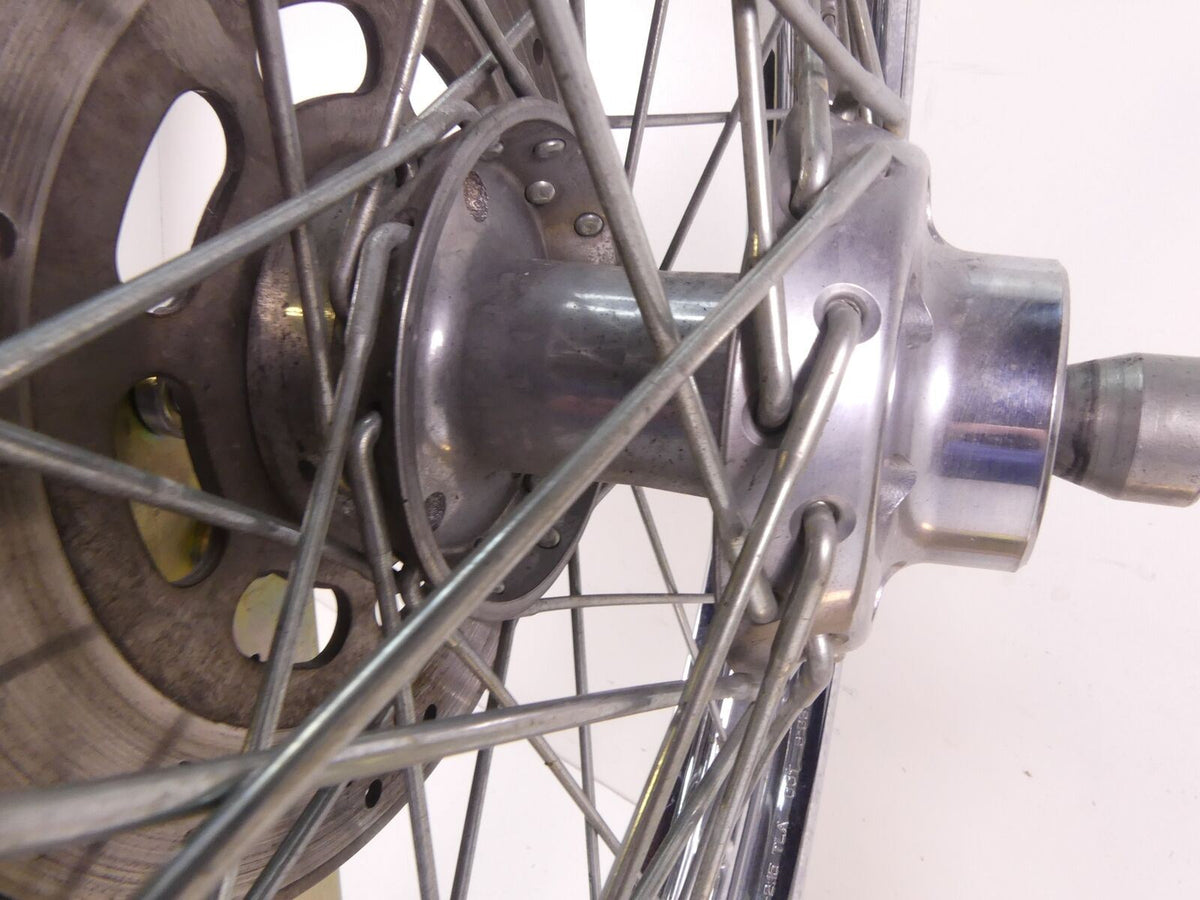 2004 Harley Softail FXSTSI Springer Front Wheel Rim 21x2.15 -Wobble 43676-05A {{ shop.shopifyCountryName }} - Mototech271