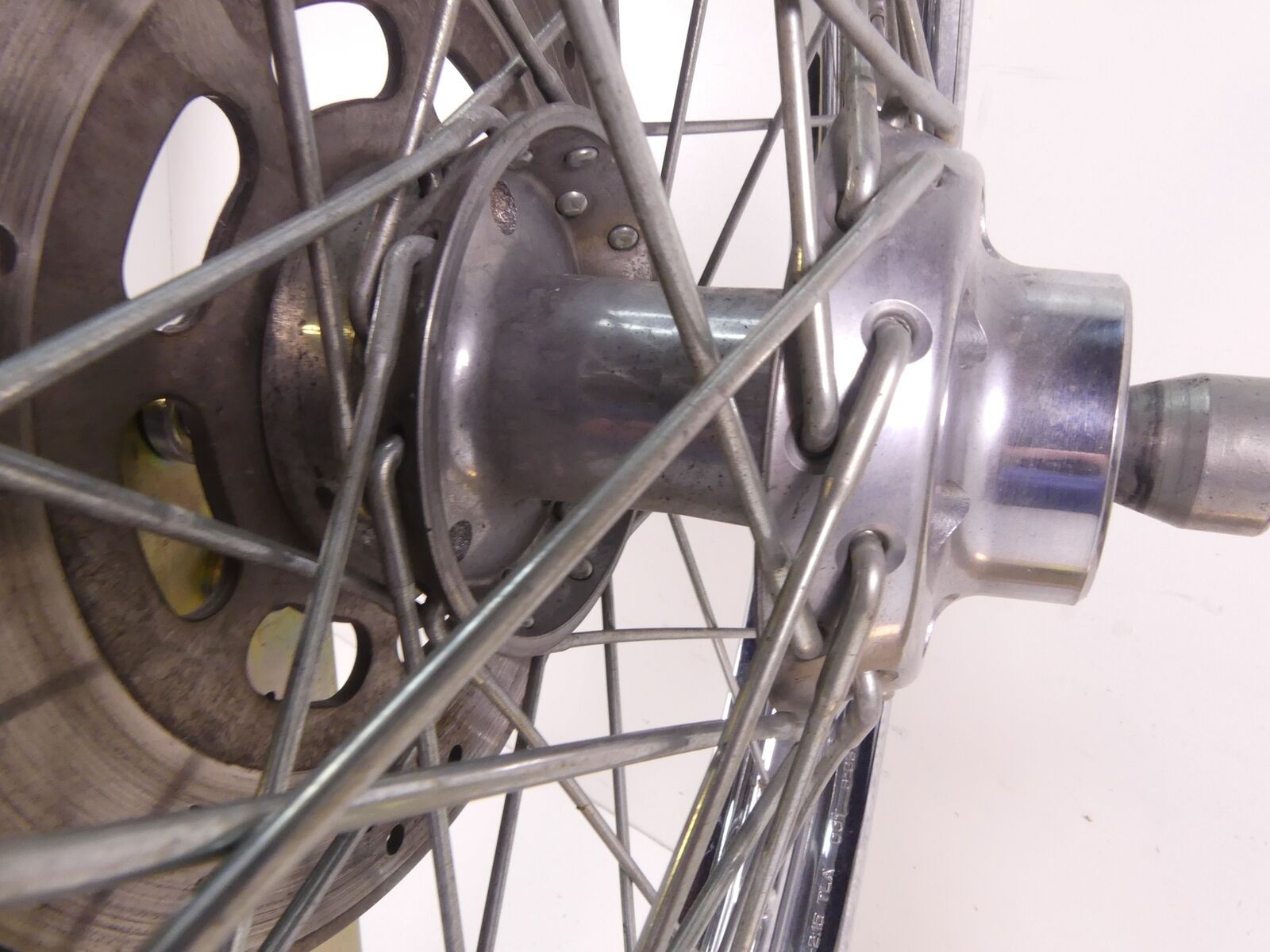 2004 Harley Softail FXSTSI Springer Front Wheel Rim 21x2.15 -Wobble 43676-05A {{ shop.shopifyCountryName }} - Mototech271