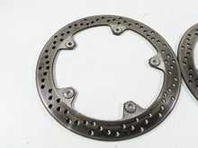 Load image into Gallery viewer, 2017 BMW R1200 GS K50 Front Brake Disc Rotor Set 305Mm 34118526566
