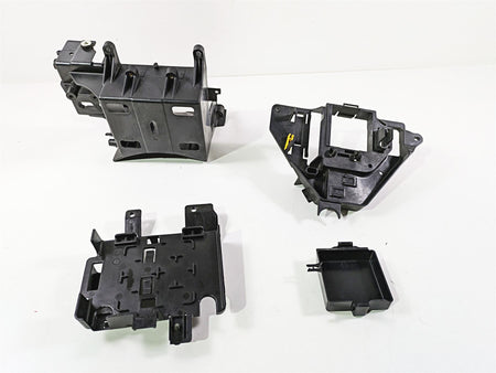 2010 Harley Touring FLHTK Electra Glide Battery Tray Electrical Set 66281-09B {{ shop.shopifyCountryName }} - Mototech271