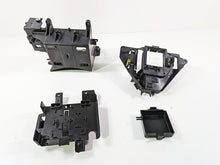 Load image into Gallery viewer, 2010 Harley Touring FLHTK Electra Glide Battery Tray Electrical Set 66281-09B
