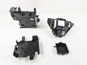 2010 Harley Touring FLHTK Electra Glide Battery Tray Electrical Set 66281-09B