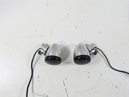 2007 Harley FXDWG Dyna Wide Glide Rear Smoked Led Blinkers Turn Signals 68977-00 {{ shop.shopifyCountryName }} - Mototech271