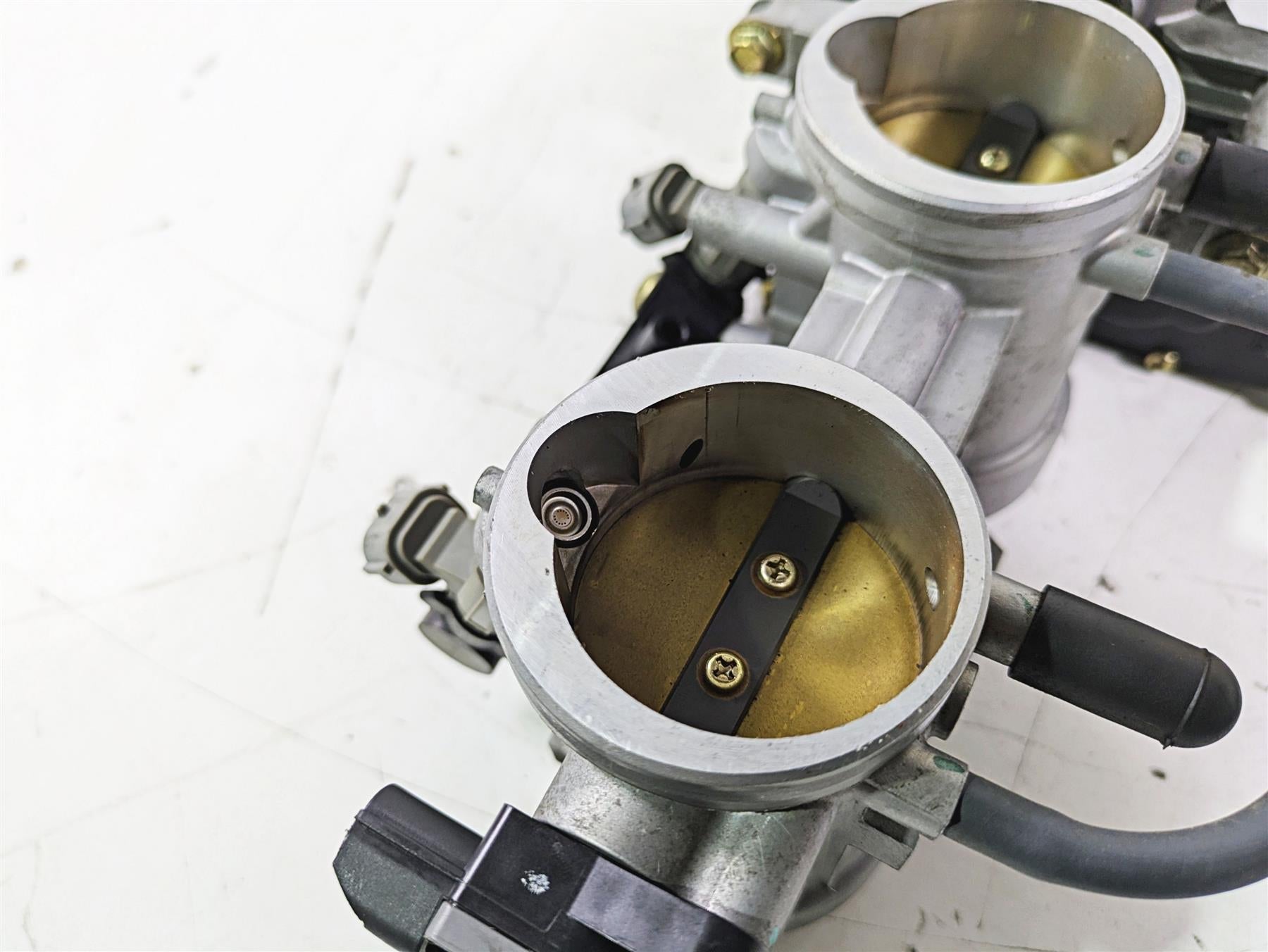 2005 Kawasaki ZX12R Ninja Keihin Throttle Body Fuel Injection 16163-0043 {{ shop.shopifyCountryName }} - Mototech271