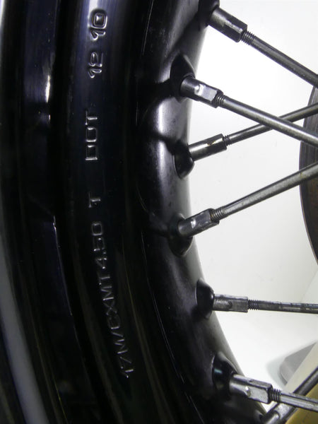 2013 Harley FXDWG Dyna Wide Glide Rear 17x4.5 Rear Wheel Rim -Read 41430-09A {{ shop.shopifyCountryName }} - Mototech271