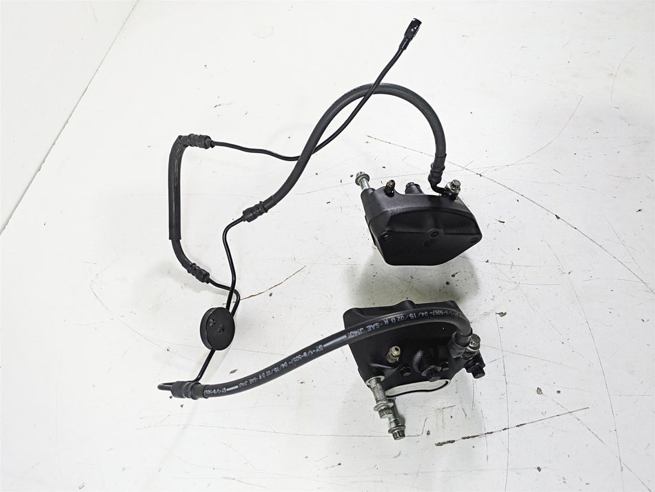 2003 Harley Touring FLHTCUI E-Glide 100th Front Brake Caliper Set 44023-00C {{ shop.shopifyCountryName }} - Mototech271