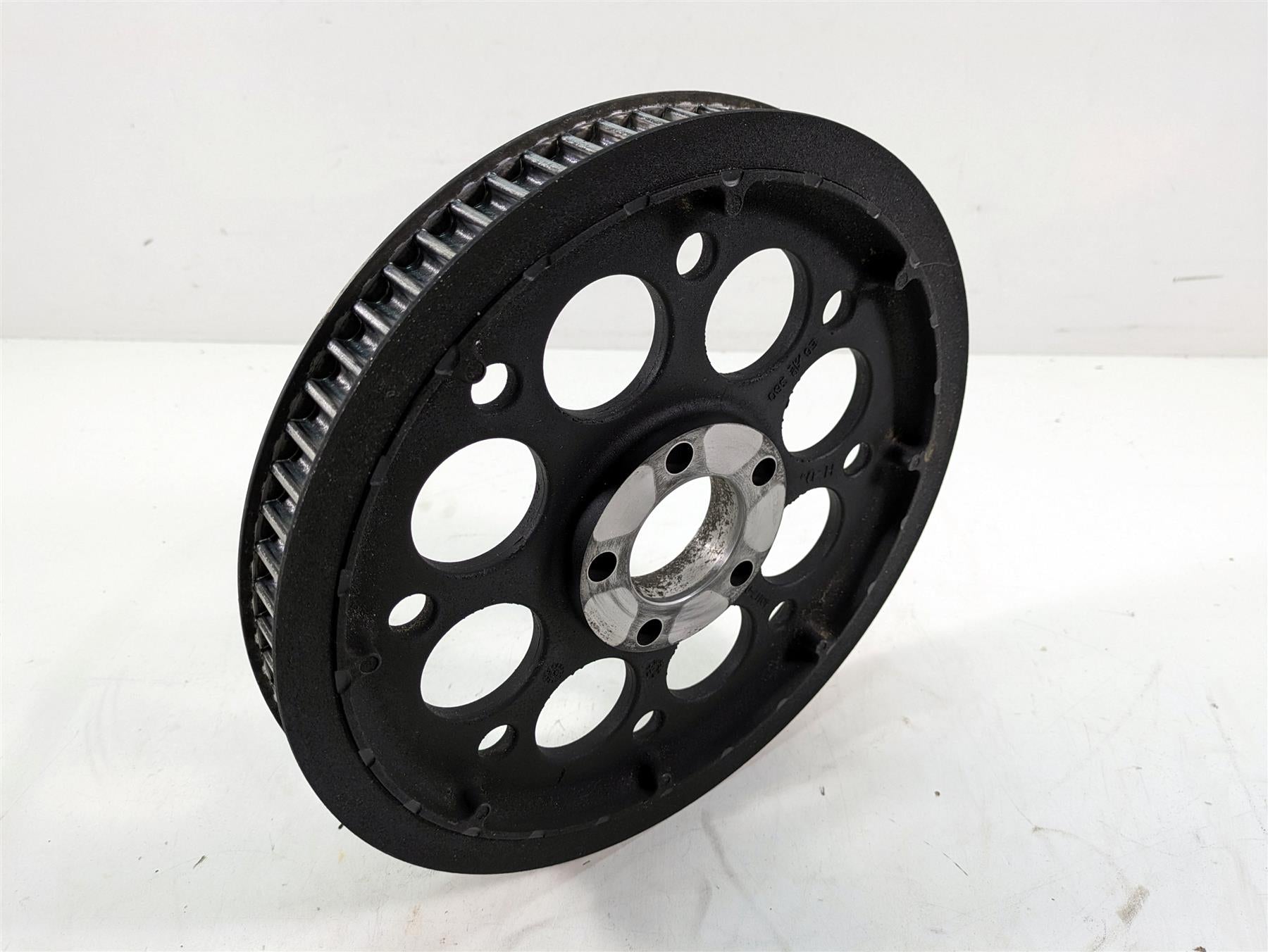 2006 Harley Touring FLHTCUI Electra Glide Rear Drive Belt Pulley 70T 40117-00 {{ shop.shopifyCountryName }} - Mototech271