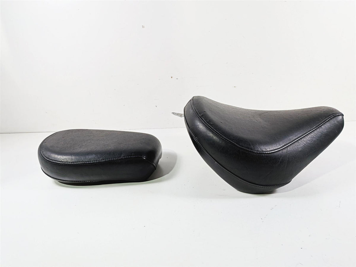 2002 Yamaha XVS650 V-Star Classic Front Rear Seat Saddle Set 5BN-24710 5SC-24750 {{ shop.shopifyCountryName }} - Mototech271