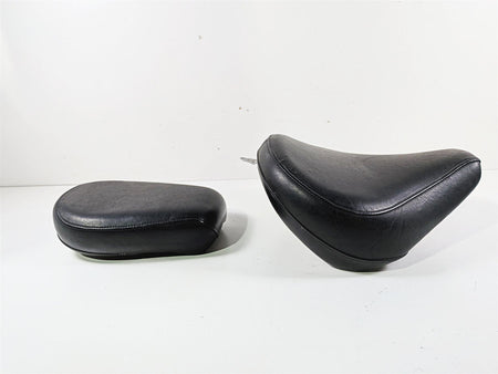 2002 Yamaha XVS650 V-Star Classic Front Rear Seat Saddle Set 5BN-24710 5SC-24750 {{ shop.shopifyCountryName }} - Mototech271