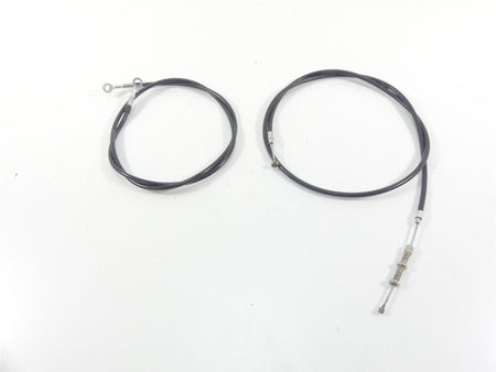 2002 Triumph Bonneville America 18" Ape hanger Bars Clutch & Brake Cable {{ shop.shopifyCountryName }} - Mototech271