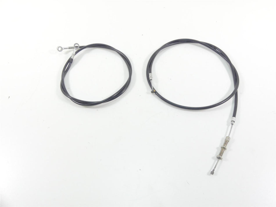 2002 Triumph Bonneville America 18" Ape hanger Bars Clutch & Brake Cable {{ shop.shopifyCountryName }} - Mototech271