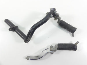1999 Harley Dyna FXDS Convertible Rear Passenger Foot Peg Set + Mounts 52740-94A