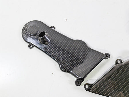 2009 Ducati Hypermotard 1100 S Carbon Fiber Timing Belt Cover 24510851A 24510861-Mototech271