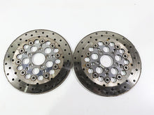 Load image into Gallery viewer, 2005 Harley Touring FLHRI Road King Front Brake Disc Rotor Set 44363-00 | Mototech271

