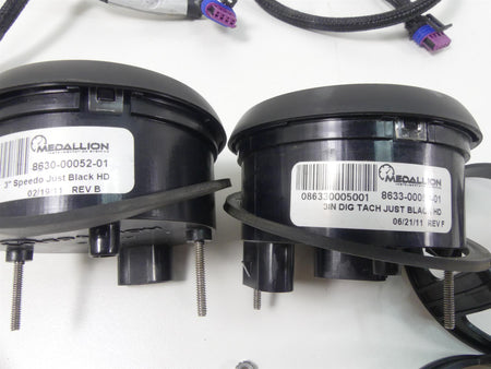 2004 Harley FLHTC SE CVO Electra Glide Medallion Speedometer Gauges 47K Set 8630 {{ shop.shopifyCountryName }} - Mototech271