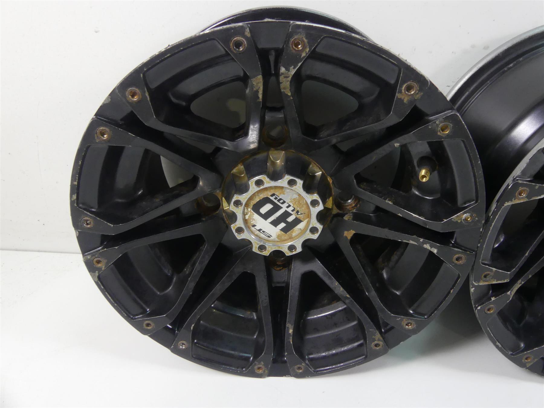 2014 Can Am Renegade 1000 STD Front Rear STI HD3 Alloy Wheel 12x7 Set 12HD317 {{ shop.shopifyCountryName }} - Mototech271