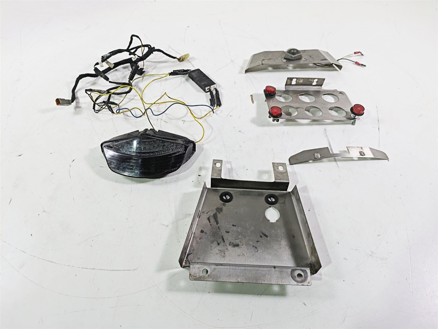 2009 Ducati Monster 1100 S Competition Werkes Palter Holder Led Taillight Set | Mototech271