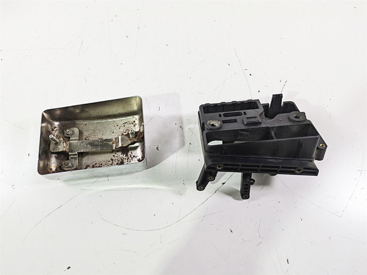2007 Harley FXDWG Dyna Wide Glide Electrical Tray Stay + Chrome Cover 66333-04 {{ shop.shopifyCountryName }} - Mototech271