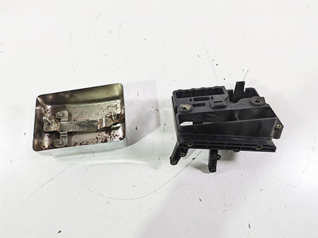 2007 Harley FXDWG Dyna Wide Glide Electrical Tray Stay + Chrome Cover 66333-04 {{ shop.shopifyCountryName }} - Mototech271