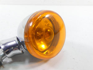 2009 Harley FXDF Dyna Fat Bob Rear Chrome Blinker Turn Signal Set 68977-00 | Mototech271
