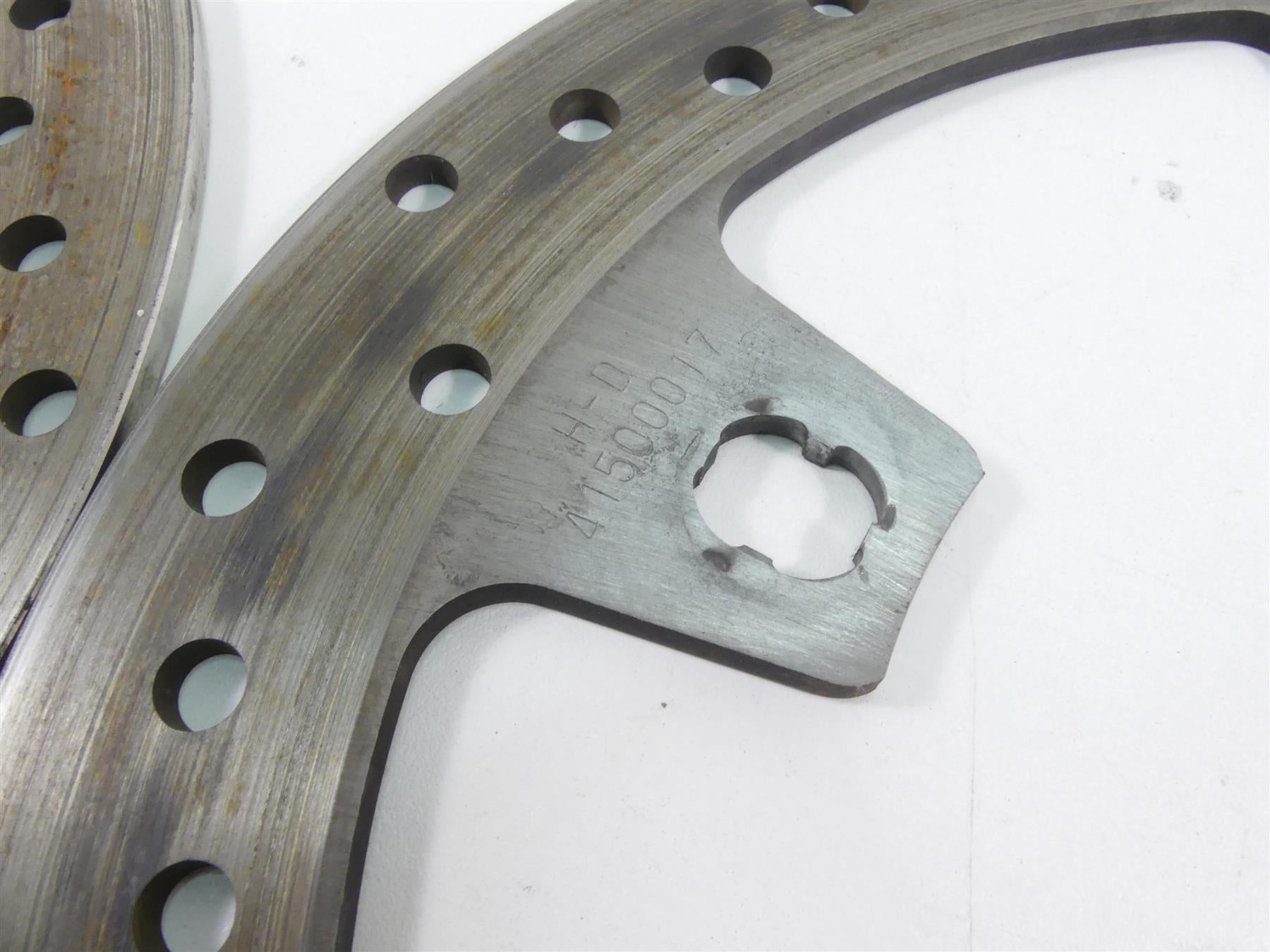 2016 Harley Touring FLHTP Electra Glide Front Brake Rotor Set 7K 41500017 {{ shop.shopifyCountryName }} - Mototech271