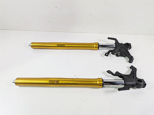 2014 Yamaha YZFR1 R1 RN22 Front Forks Straight But Rash 1KB-23103-  1KB-23102-