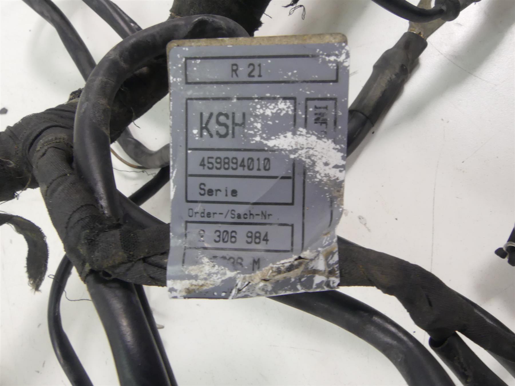 2001 BMW R1150 GS R21 Main Wiring Harness Loom Abs Heated Single 61112306984 {{ shop.shopifyCountryName }} - Mototech271