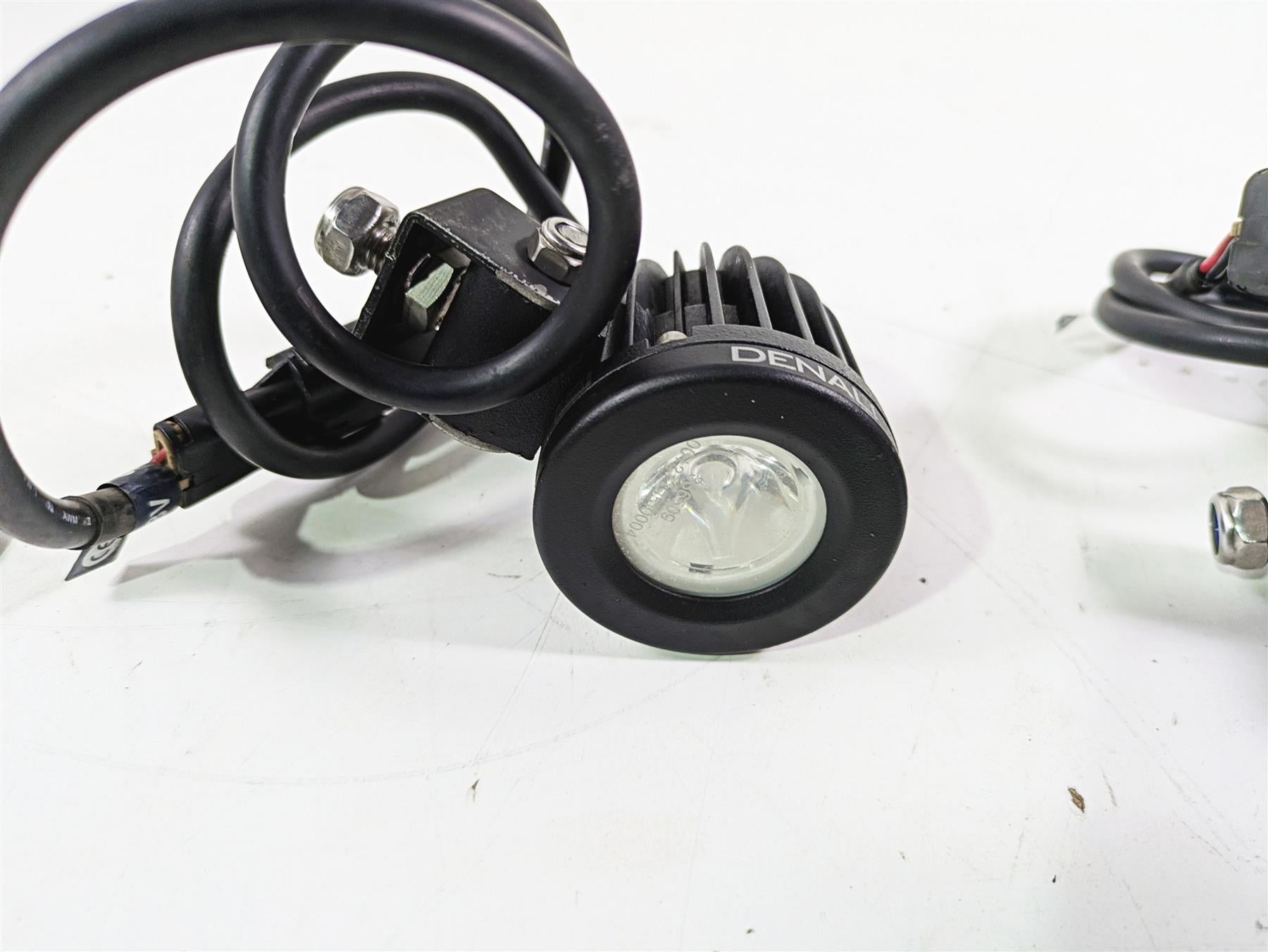 2013 Triumph Tiger 1215 Explorer Denali Auxiliary Light Spots Led + Mount -Read