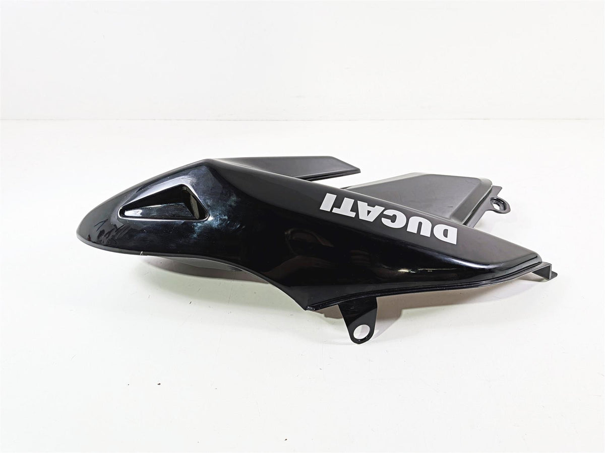 2009 Ducati Hypermotard 1100 S Black Right Tank Fairing Cover Cowl 48012501A-Mototech271