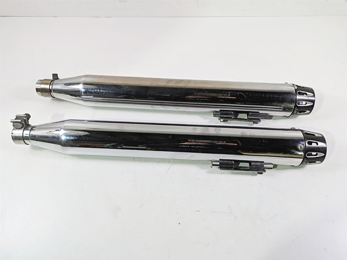 2009 Harley Touring FLHX Street Glide Rinehart 3.5" SlipOn Exhaust Set 500-0100 {{ shop.shopifyCountryName }} - Mototech271