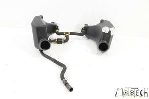 2005 Kawasaki ZZR1200 ZX1200 Front Air Intake Duct Ram Scoop Set 14073-1818 | Mototech271
