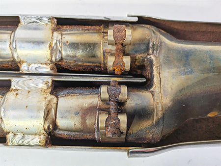 2014 Suzuki M109R VZR1800 Boulevard Hard-Krome 2-1 Exhaust Pipe System 44-6460 {{ shop.shopifyCountryName }} - Mototech271