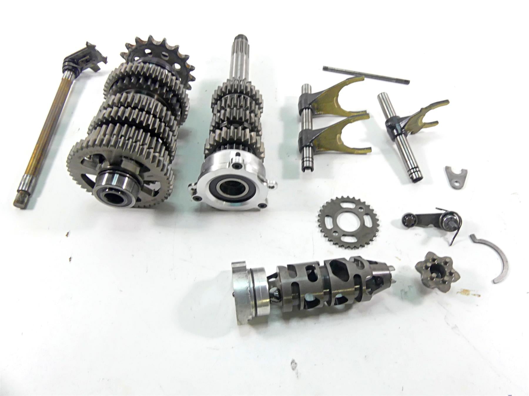 2013 BMW S1000RR K46 Transmission Gear Shift Drum Fork Set 23007721814 {{ shop.shopifyCountryName }} - Mototech271